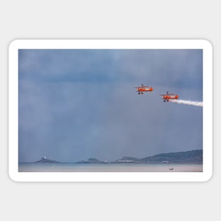 Wing Walkers at Wales National Airshow 2018 Sticker